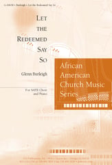 Let the Redeemed Say So SATB choral sheet music cover